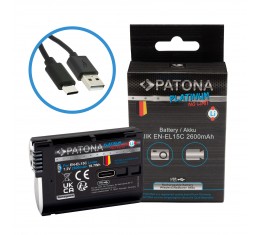 Patona Platinum Nikon EN-EL15c Akku 2600mAh USB-C