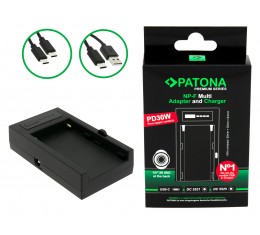 Patona Premium Sony NP-F Sarjan Laturi ja Multi-adapteri