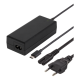 DELTACO USB-C-laturi  65W 2m USB-C PD