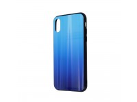 Samsung Galaxy A40 Aurora Lasikotelo Sininen
