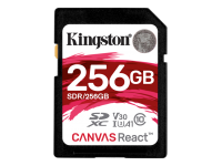 Kingston Canvas React 256GB SDXC U3 V30