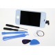 Apple iPhone 5S (Musta / Valkoinen)  LCD-Näyttö ja Kosketuskalvo *UUSI*