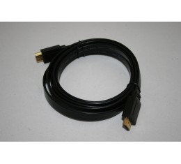 HDMI 1.4 Litteä Kaapeli HighSpeed Ethernet UltraHD 4Kx2K 3,0m