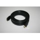HDMI 1.4 Litteä Kaapeli HighSpeed Ethernet UltraHD 4Kx2K 5,0m